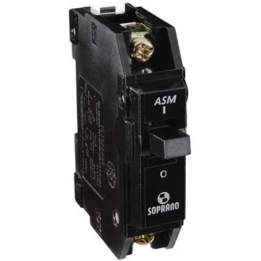 Imagem de Disjuntor Nema Monopolar Asm1-b 30a - Soprano