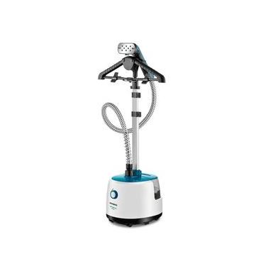 Imagem de Passadeira a Vapor Mondial Vip Care VP-07 1800W Reservatório 2L Branco Azul 220V