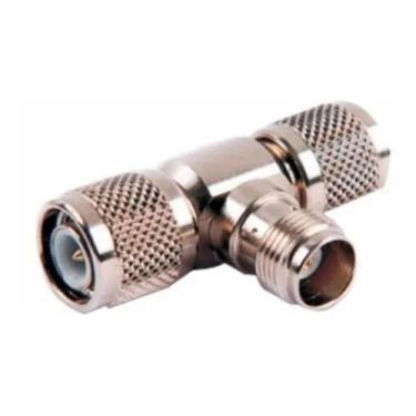 Imagem de Conector divisor em t 2 macho e 1 femea cn-190 tnc mc rgc 058 para ada