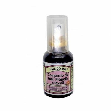Imagem de Spray Para Garganta Mel Propolis E Romã 35ml - Vale Do Mel