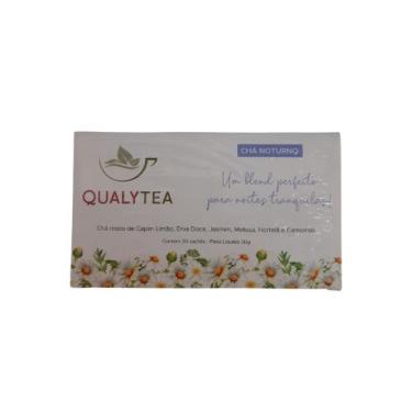 Imagem de Chá Misto Blend Noturno Qualy Tea 30 Sachês