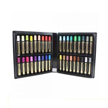 Imagem de Marcador Permanente Magic Color 407-0 com 36 cores da moda - Tinta Mág