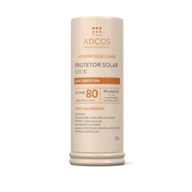 Imagem de Adcos Protetor Solar Tonalizante Stick FPS80 Bronze 17g