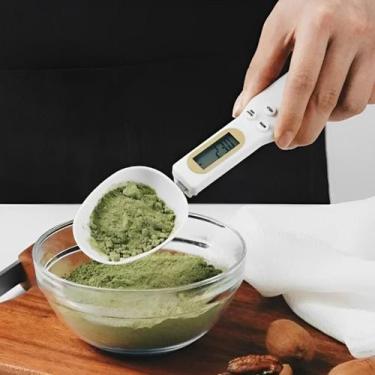 Imagem de Colher Medidora Digital Balança Precisão Dosador Alimento Grão Café Te