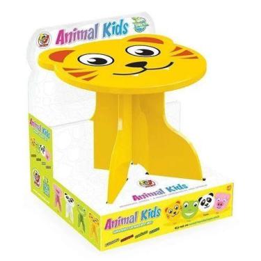 Imagem de Banquinho Animal Kids - Tiger 963 Banquinho Animal Kids - Tiger 963 - 