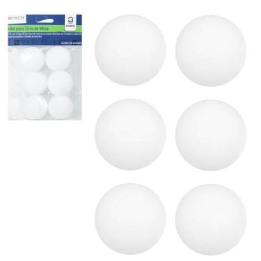 Imagem de Jogo Com 6 Bolinhas de Tênis de Mesa - Javick