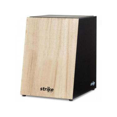 Imagem de Cajon Strike Sk1000 Estrutura Compacta e Robusta Versatilidade Som Claro e Balanceado Fsa