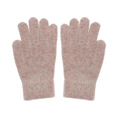 Imagem de Luvas De Inverno Quentes De Lã Tricotadas Para Homens E Mulheres, Luva