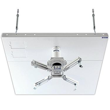 Imagem de QualGear Kit de montagem para projetor Pro-AV QG-KIT-S2-3IN-W acessório teto suspenso 6 x 2 m, branco