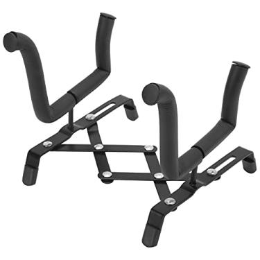 Imagem de Suporte para violino, suporte dobrável para ukulelê, suporte dobrável para violino, esponja de metal antiderrapante, suporte dobrável para violino para iniciantes