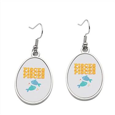 Imagem de Peixes 1 brinco - Brincos pendurados para meninas - Presente de festa de aniversário dos namorados, Metal, Sem pedras preciosas