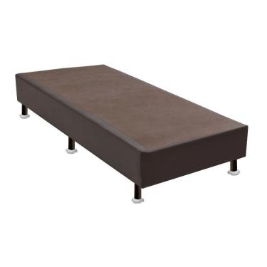 Imagem de Base Sommier Corino Marrom Solteiro (88x188x23) - Ortobom