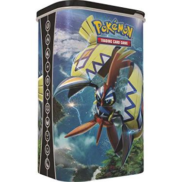 Box Pokémon Tapu Koko Com Broche E Miniatura 37 Cartas - Copag