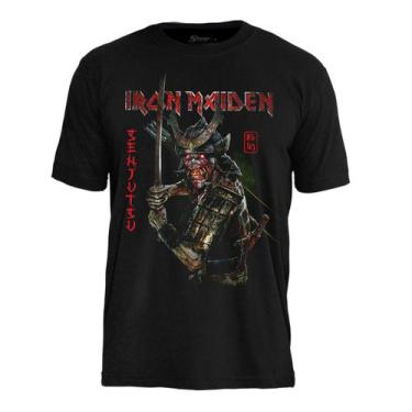 Imagem de Camiseta Iron Maiden Senjutsu Stamp Rockwear Ts1514 - Stamprockwear