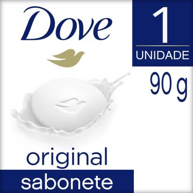 Imagem de Dove Sabonete  Barra Cremoso Regular 90 Gramas Pele Normal 1/4 De Creme Hidratante