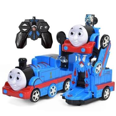Imagem de Brinquedo Transformer Super Robô Trem Controle Remoto - Toy King