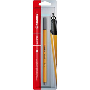 Imagem de Caneta Hidrográfica Point 88, Stabilo, 113.1427, Cinza Escuro, Blister c/1 unidade