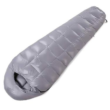 Imagem de C/H Saco de dormir impermeável para mamãe com plumas de ganso hidrofóbico 4 estações para mochila e acampamento para homens e mulheres