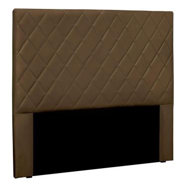 Imagem de Cabeceira Casal 1,40m Córdoba Suede Caramelo - Pallazio
