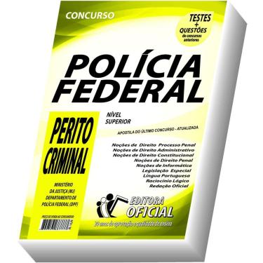Imagem de Apostila Pf - Perito Criminal