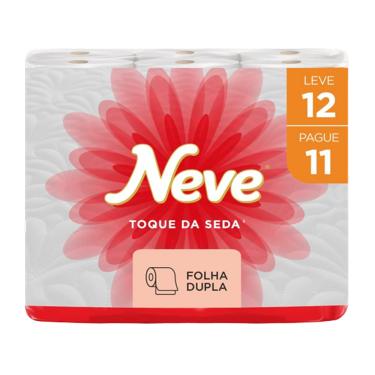 Imagem de Papel Higiênico Neve Folha Dupla Leve 12 e Pague 11 Rolos