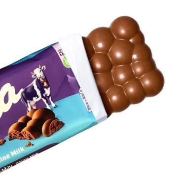 Imagem de Milka Bubbly Chocolate Importado 90G