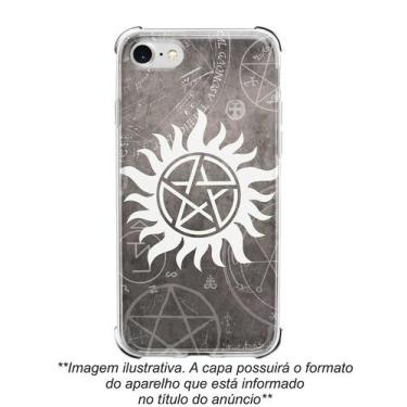 Imagem de Capinha Capa Para Celular Iphone 12 Mini (5.4") - Supernatural Sobrena