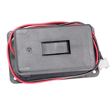 Imagem de simhoa Caixa de bateria 9V para baixo ativo com contatos de mola e cabo