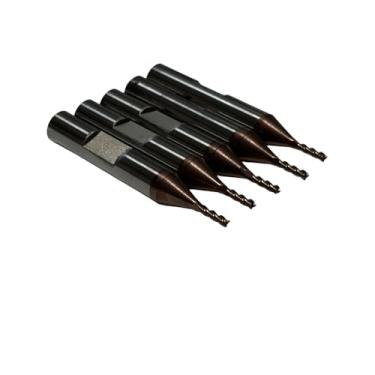 Imagem de Mais resistente ao desgaste! Fresa de extremidade de carboneto de Taiwan de 2,5 mm adequada para máquinas Xhorse Condor XC-Mini Plus e Condor XC-Mini II e Dolphin XP-005 e Panda Key Machines (5 peças)
