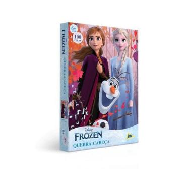 Imagem de Quebra Cabeca - 100 Pecas - Frozen Toyster - Disney