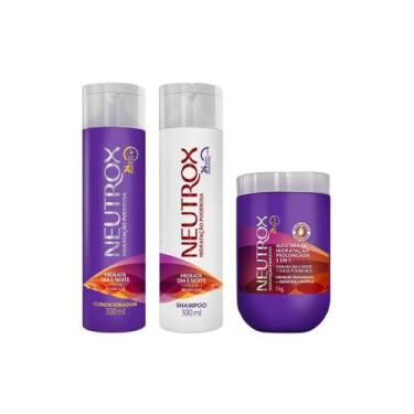 Imagem de Kit Neutrox 24 Multibenefícios Shampoo + Cond + Mascara