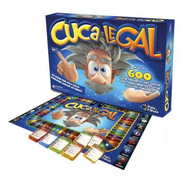 Imagem de Jogo de Mesa Cuca Legal Infantil +600 Perguntas Pais & Filhos