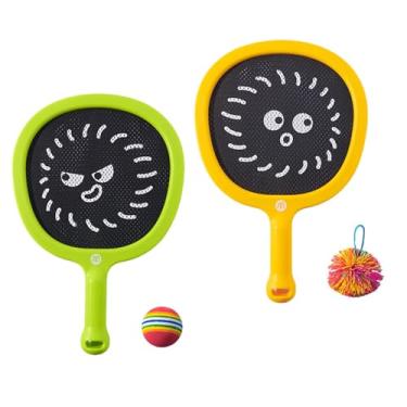 Imagem de Fancyes Crianças conjunto de raquete de tênis treinamento brinquedo raquete de tênis mini raquete de tênis e bola conjunto para iniciante verão indoor