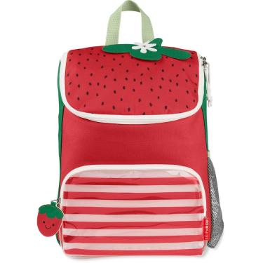 Imagem de Mochila Escolar Morango Spark Style Skip Hop com Grande Compartimento Super Pratica