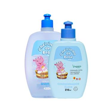 Imagem de Combo Prom. Shampoo Blue 430 e Condicionador Cheirinho de Bebê 210ml