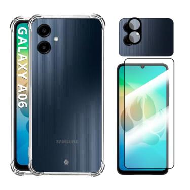 Imagem de COMBO Pelicula De Vidro 3D + Capa Anti-Impacto + Pelicula Câmera Para Galaxy A06 (Tela 6.7") - C7 Company