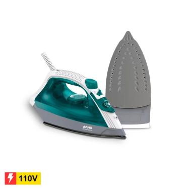 Imagem de REEMBALADO: Ferro de Passar a Vapor Arno Steamgliss FSGP Verde/Branco - 110V