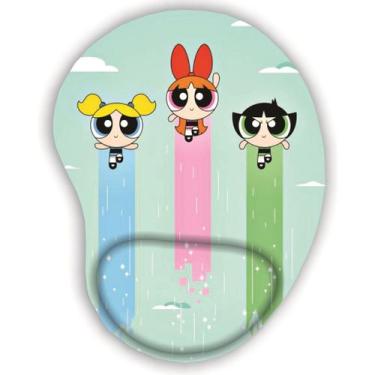 Imagem de Mouse pad meninas super poderosas com apoio para o pulso - JDM