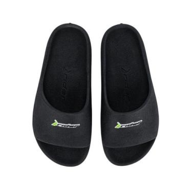 Imagem de Chinelo Rider Nuvem Drip Slide Confortável Macio 11983, Preto, Branco,