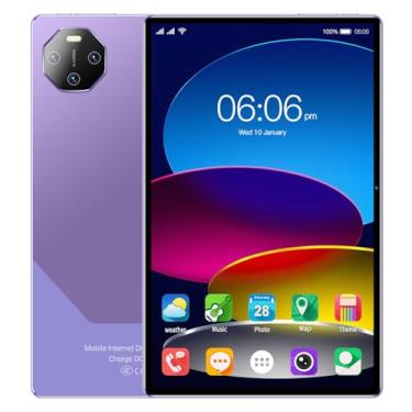 Imagem de Tablet com tela de 11,6 polegadas, 8 GB de RAM + 256 GB de ROM, bateria de 12.000 mAh, edição WiFi, Android 13 (Roxo)