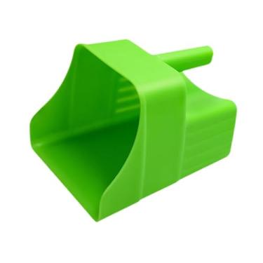 Imagem de Pegciuho Pá de Ração Fechada Pá de Grãos para Serviços Pesados Pá de Ração Empilhável para Proprietários Rurais, Gado, Cavalos