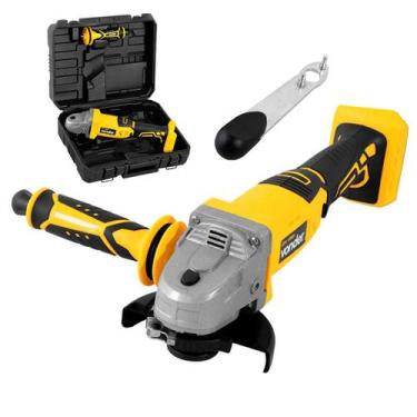 Imagem de Esmerilhadeira Lixadeira Angular Vonder 115mm Sem Bateria 18v Com Male