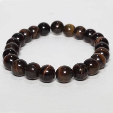 Imagem de Pulseira Pedra Natural Olho de Boi - Vorax Acessórios, M - 18cm a 18,5