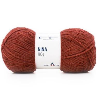 Imagem de Lã Nina Pingouin 100g, 9728 CERÂMICA