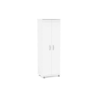 Imagem de Armário Multiuso Lavanderia Limeira 169 c/ 2 Portas Branco - Politorno