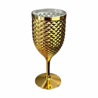 Imagem de Taça com Textura / Dourada - O Cantinho da Fé