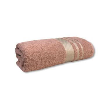 Imagem de Toalha de Banho - Felpuda - Toscana - 100% Algodão - Margex, Rosa