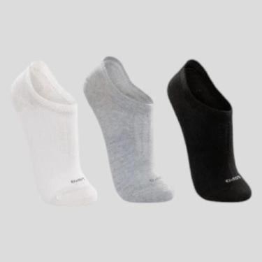 Imagem de Meia Sapatilha Kit com 3 Pares Lupo Kids, Preto, 30-35