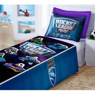 Imagem de Jogo Lençol + Fronha Rocket League - IMPAKTO VISUAL