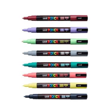 Imagem de Caneta Uni Posca PC-3M - Uni-ball, Verde Claro